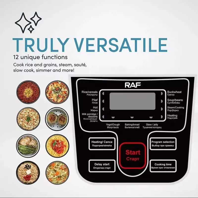 مولتی کوکر 5لیتری راف مدل R.166