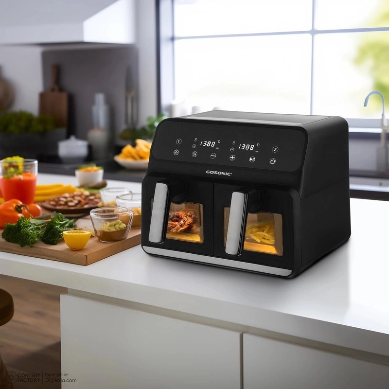 سرخ کن دوقلو گوسونیک مدل GAF-658