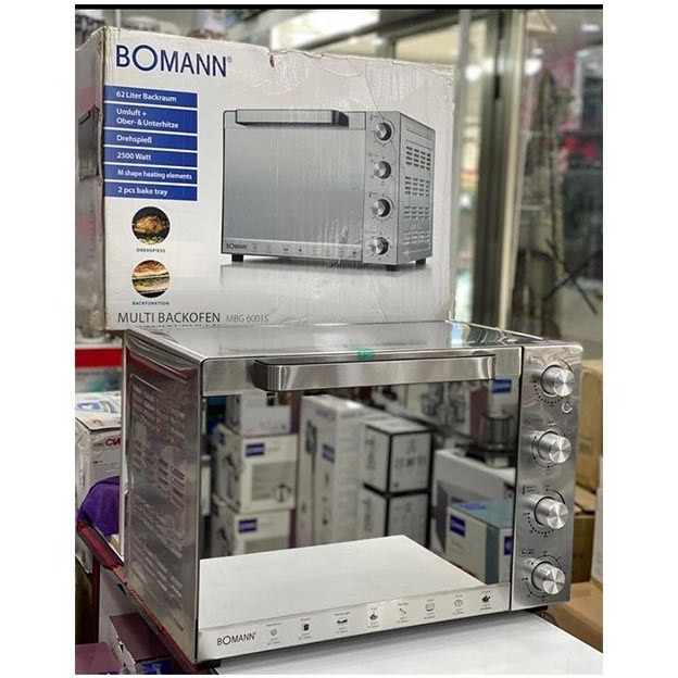 آون توستر 62لیتری بومن مدل MBG 6001S