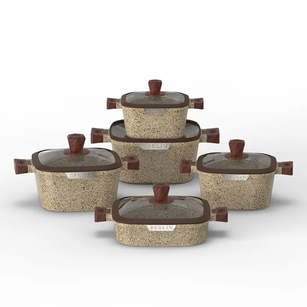 سرویس قابلمه 10 پارچه برلین مدل BE-2200