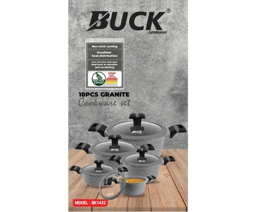 سرویس قابلمه 10 پارچه باک مدل BK1432