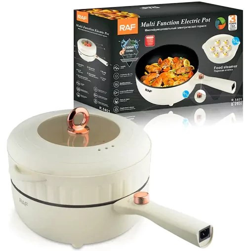 ماهیتابه برقی چندکاره راف مدل R.5401