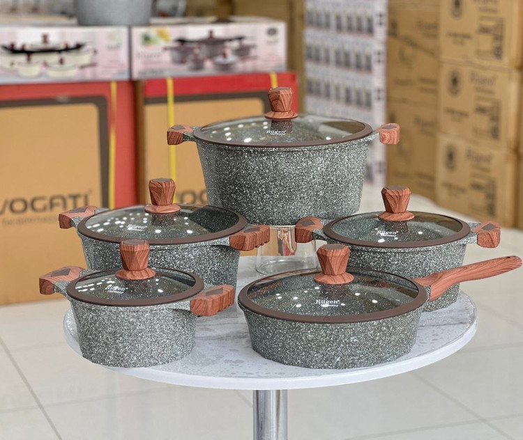 سرویس قابلمه 10 پارچه روگن مدل RU-7010