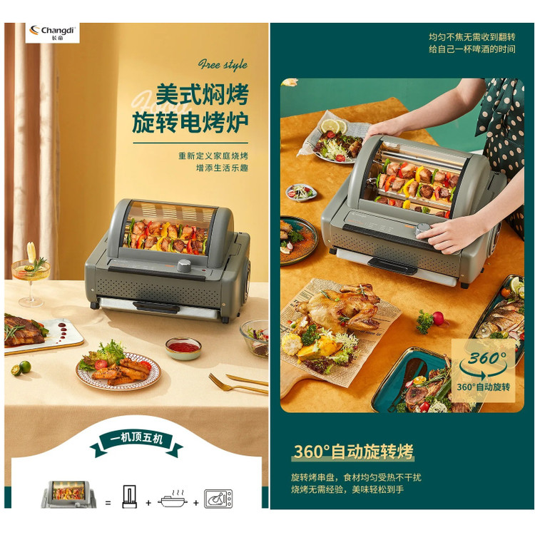 کباب پز چانگید مدل TR5250A