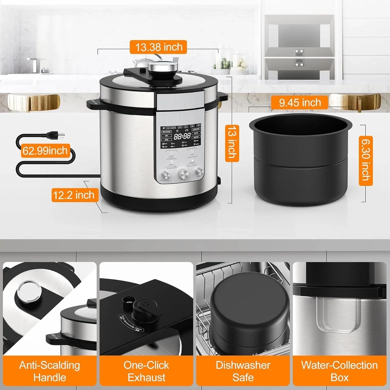 زودپز برقی ریتال مدل RT-1009