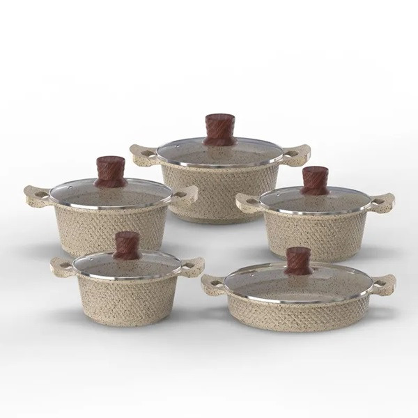 سرویس قابلمه برلین 10 پارچه مدل be-2100