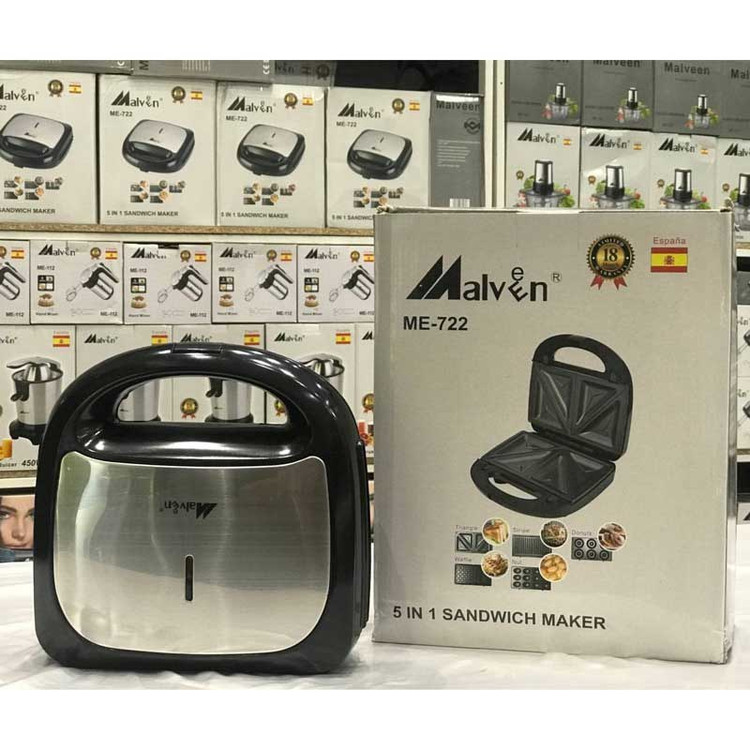 ساندویچ ساز 5 کاره مالوین مدل ME-722