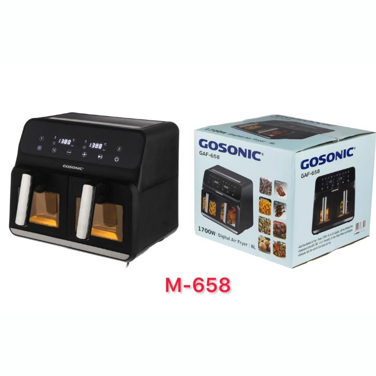 سرخ کن دوقلو گوسونیک مدل GAF-658