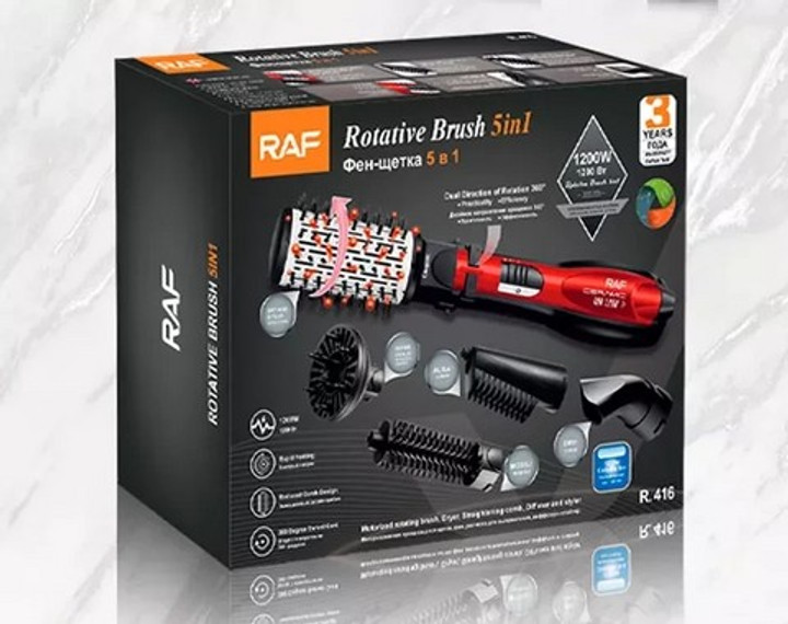 سشوار چرخشی 5 کاره راف مدل R.416