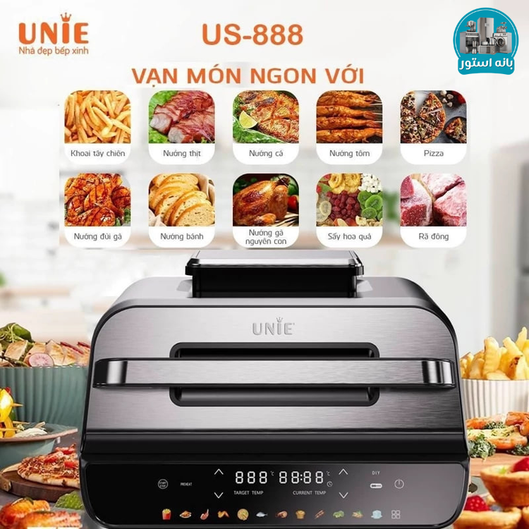 سرخ کن و گریل یونی مدل US-888
