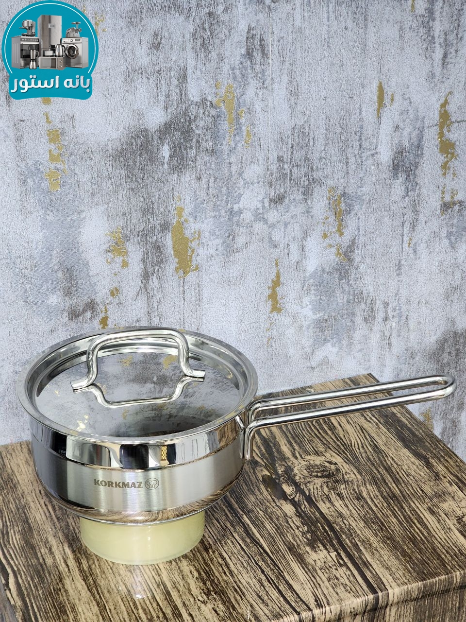سرویس قابلمه 14 پارچه استیل کرکماز A1089