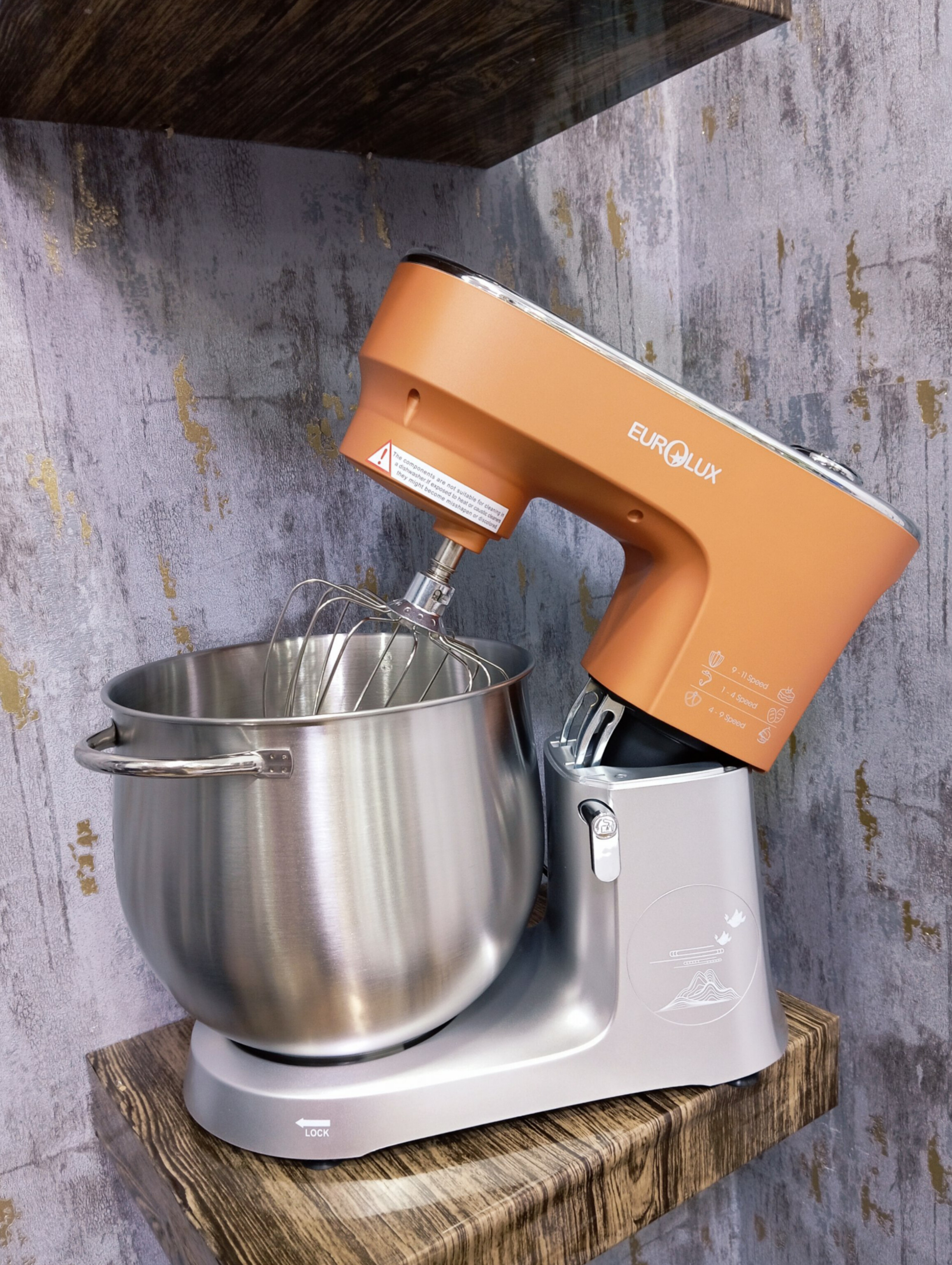 همزن 10 لیتر یورولوکس مدل EU-SM3990SDSB