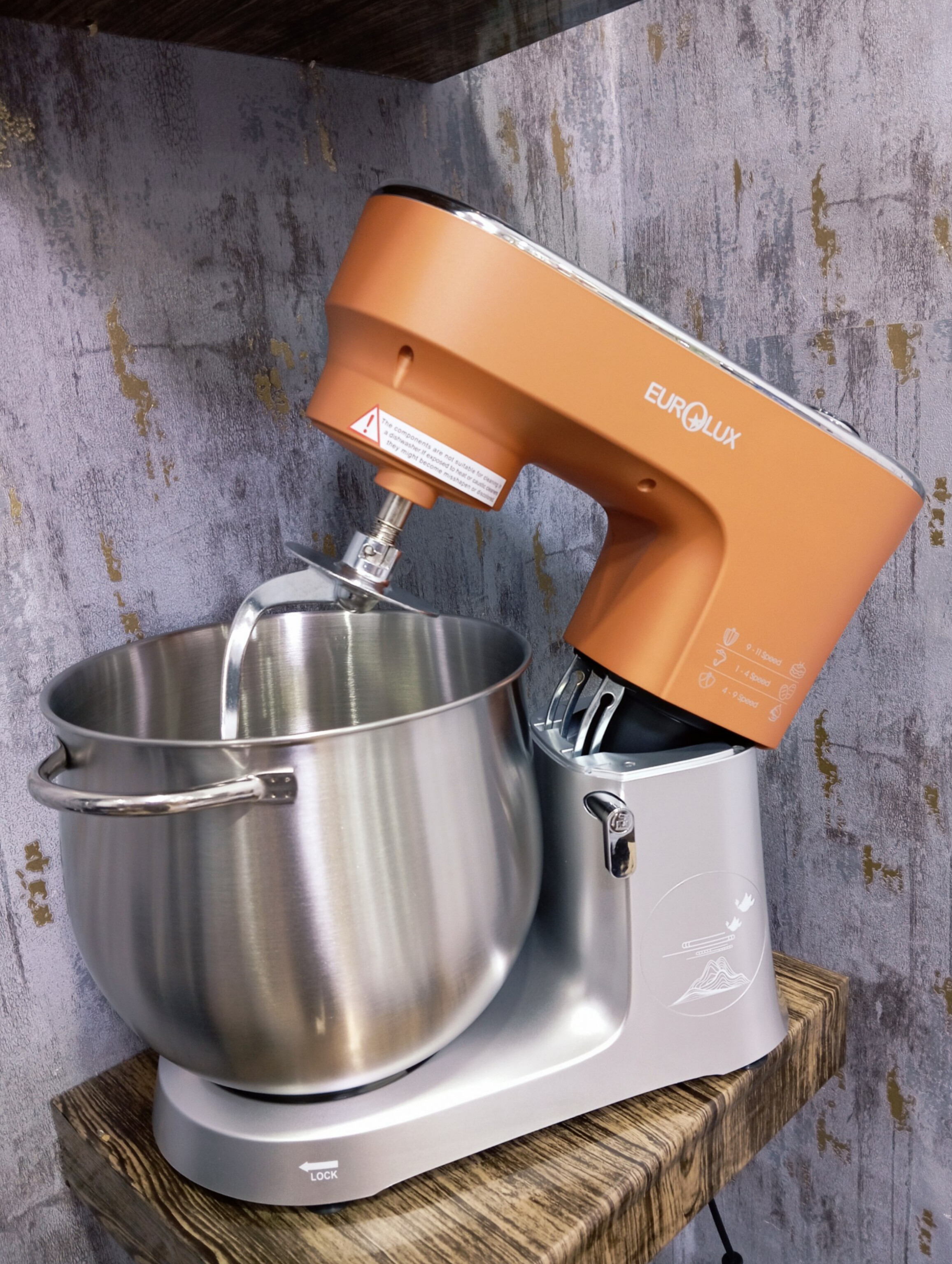 همزن 10 لیتر یورولوکس مدل EU-SM3990SDSB