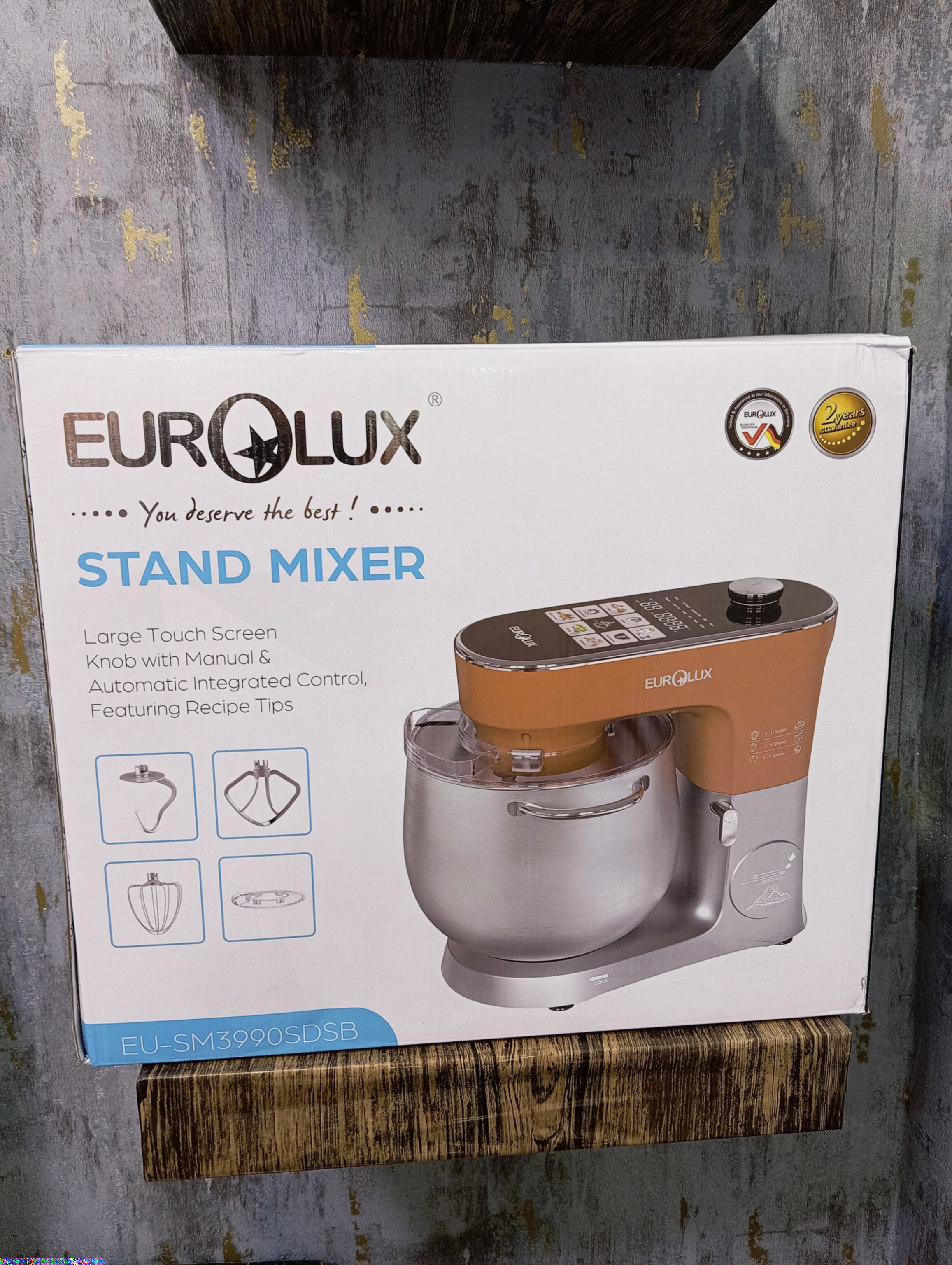 همزن 10 لیتر یورولوکس مدل EU-SM3990SDSB