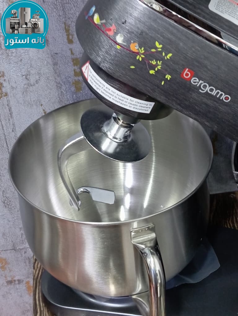 همزن 8 لیتر حرفه ای برگامو مدل BG-SM3593SDG