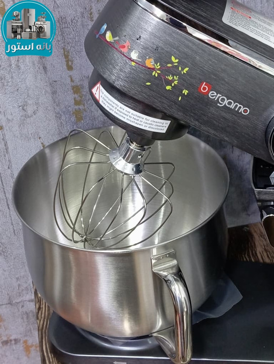 همزن 8 لیتر حرفه ای برگامو مدل BG-SM3593SDG