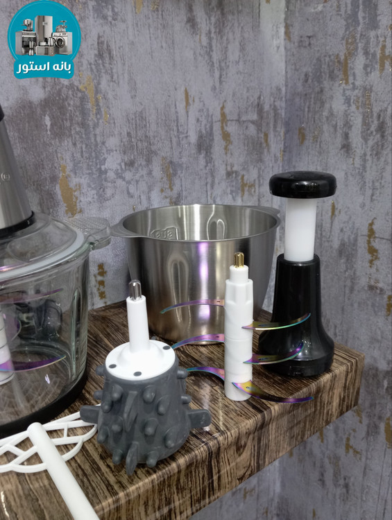 خرید خردکن دوکاسه سیلورلوکس مدل SL-3288 | موتور قوی، تیغه استیل و قیمت عالی بانه استور