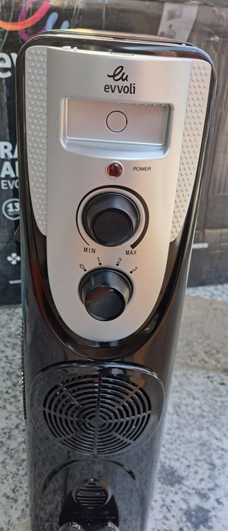 شوفاژ برقی 15پره ایوولی مدل EVOH-15FB/FW