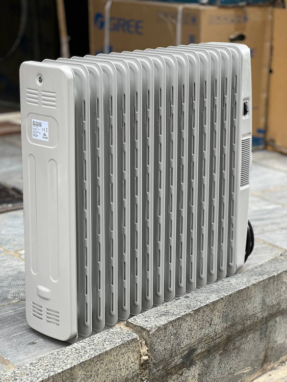 شوفاژ برقی 15پره ایوولی مدل EVOH-15FB/FW