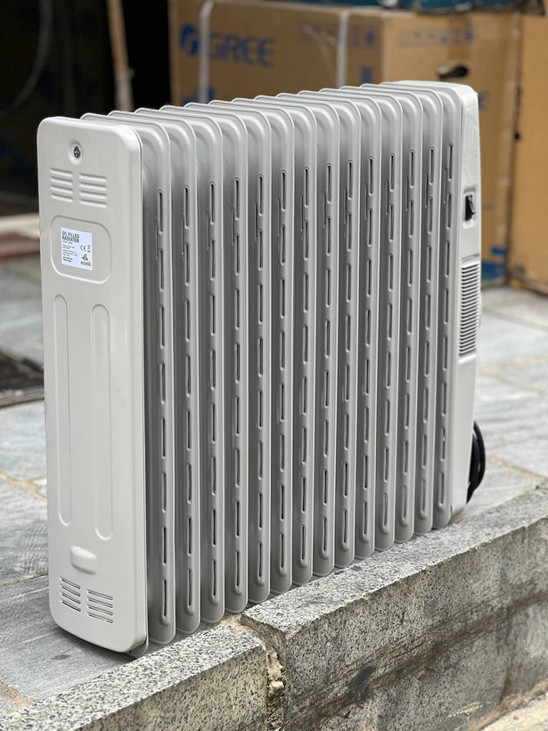 شوفاژ برقی 15پره ایوولی مدل EVOH-15FB/FW