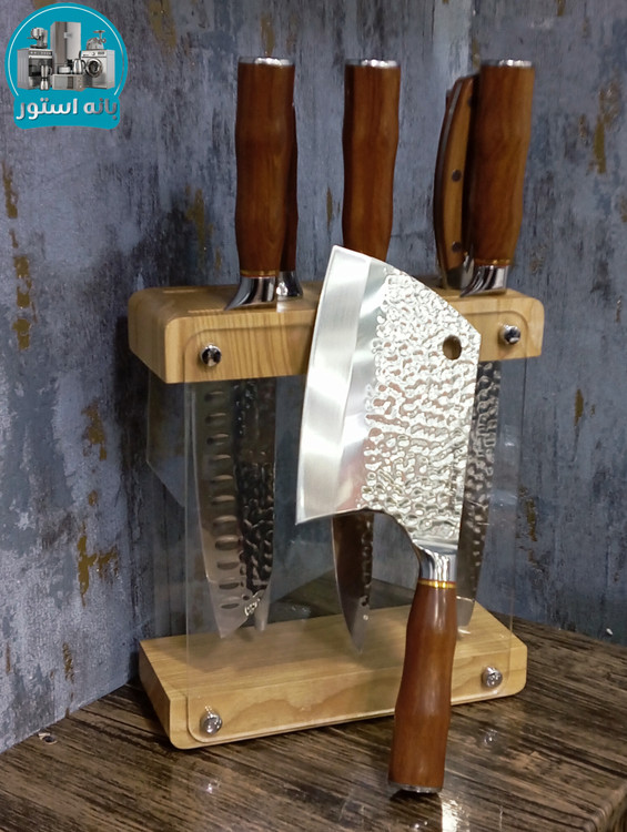 سرویس چاقو آشپزخانه لایف اسمایل مدل NSEL-18