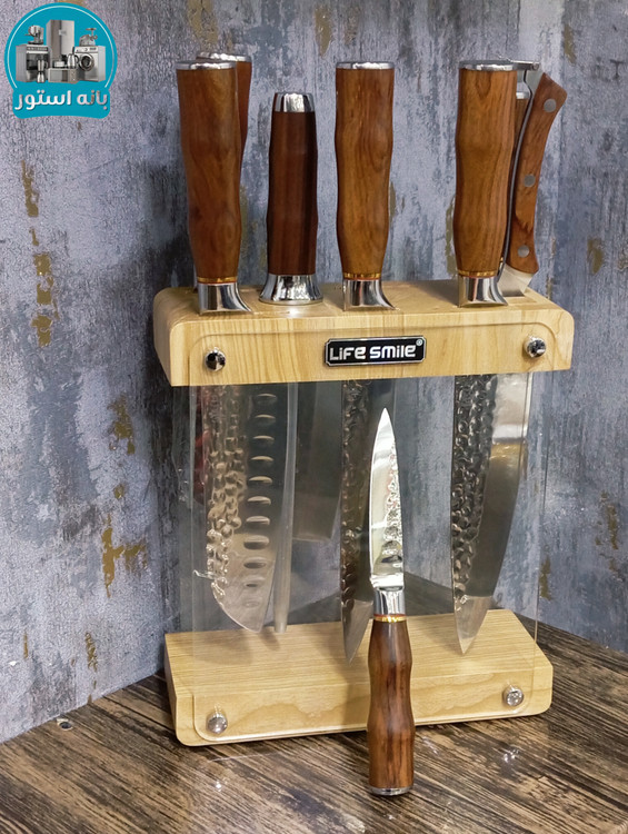 سرویس چاقو آشپزخانه لایف اسمایل مدل NSEL-18