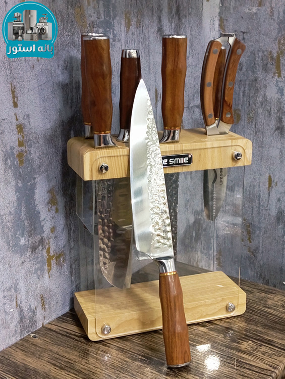 سرویس چاقو آشپزخانه لایف اسمایل مدل NSEL-18