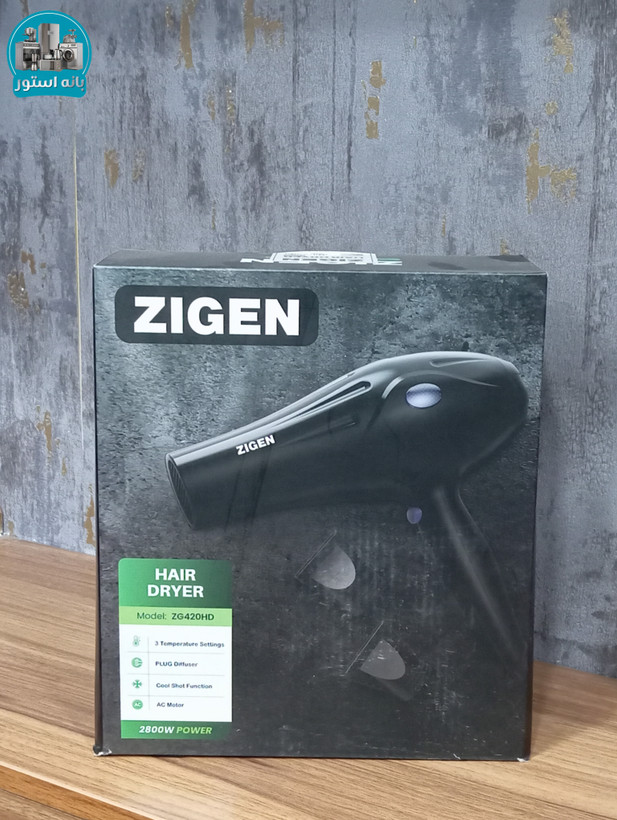 سشوار حرفه ای زیگن مدل ZG420HD